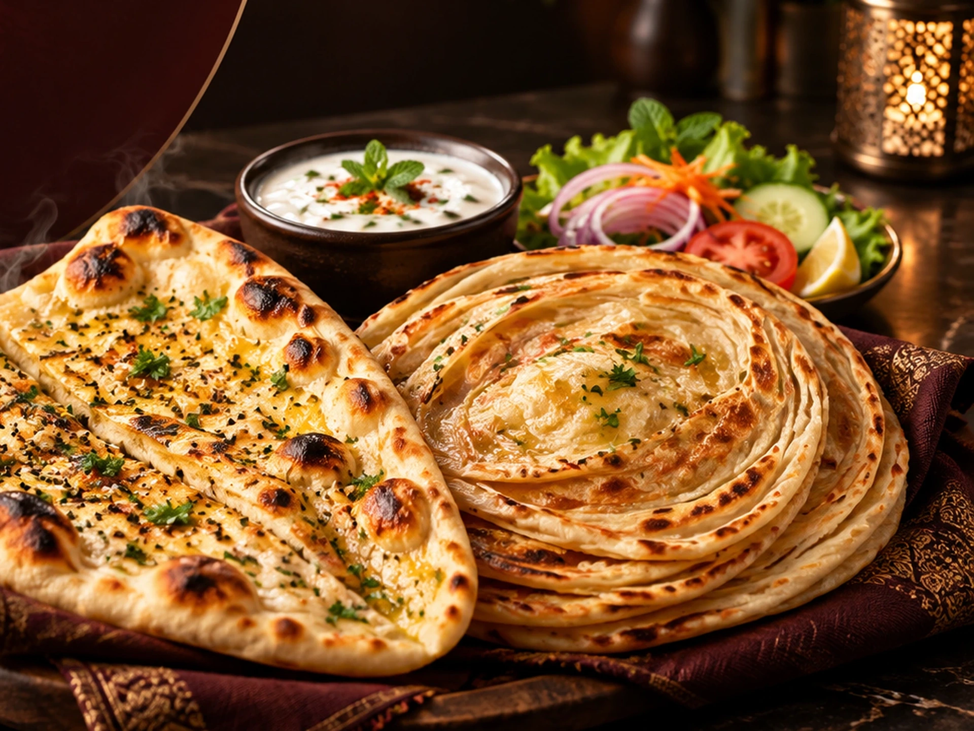 Chicken Cheese Naan